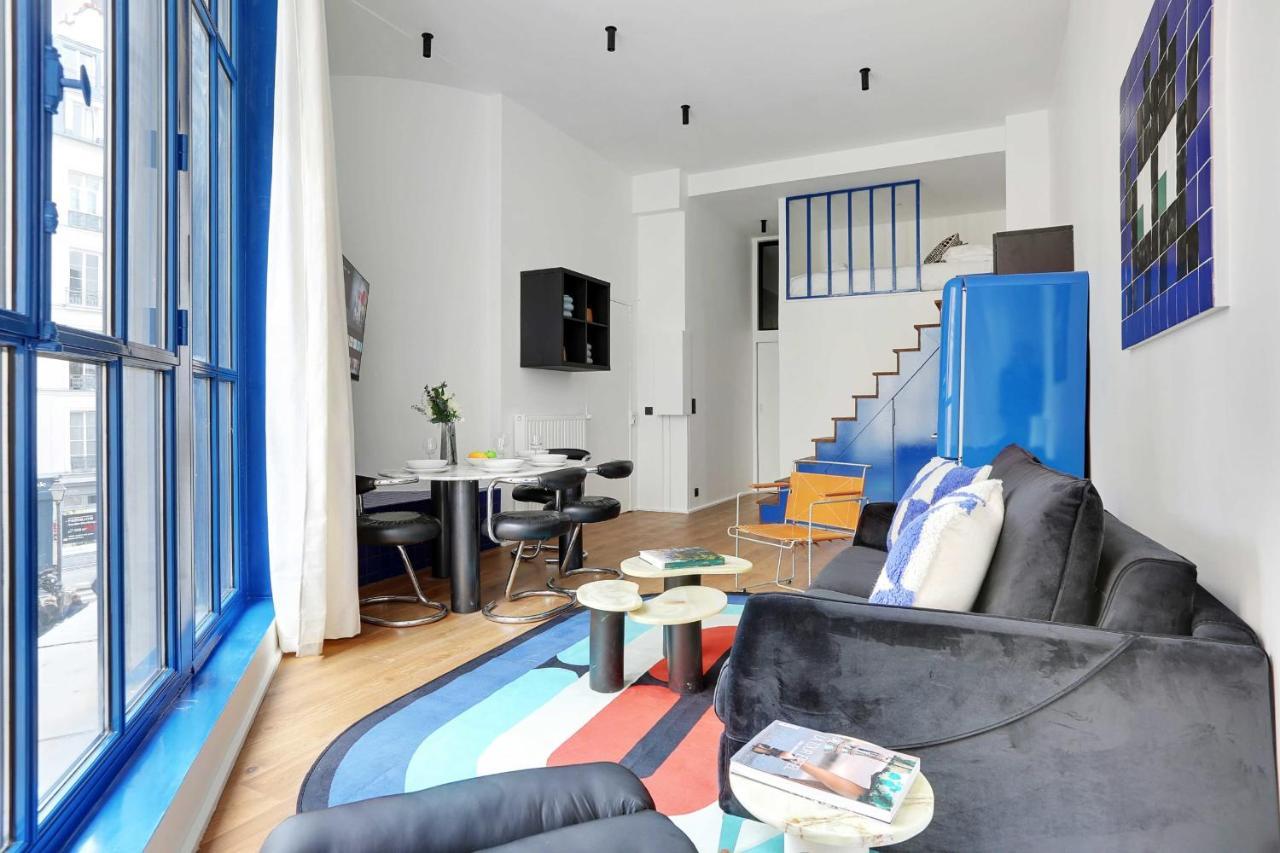 Stylish Parisian Loft 1Br6P - Sentier City Center Exterior foto